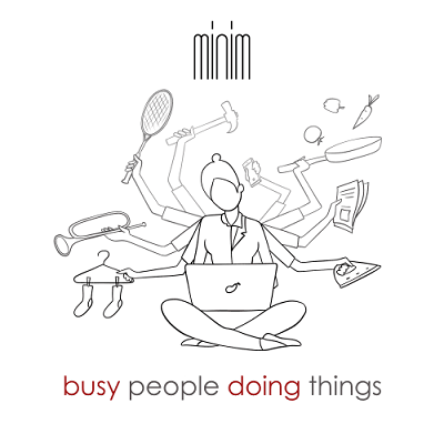 Album cover image for Busy People Doing Things (Minim)
