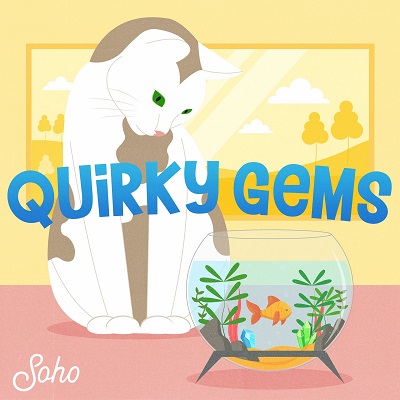 Album cover image for Quirky Gems (Soho Production Music)